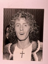Roger Daltrey The Who Photograph Original Black And White Press Promotion 1975
