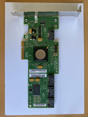 HP LSI Logic SAS 3041E-HP 4 Port PCI-e RAID Controller Card Cable 510359-001