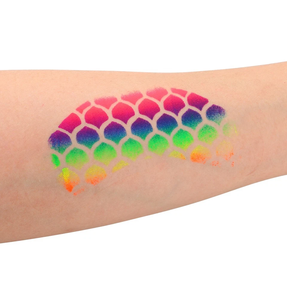 Bowitzki Face Paint Stencils Animal Texture Face Painting Stencils Templates - Image 4 of 4