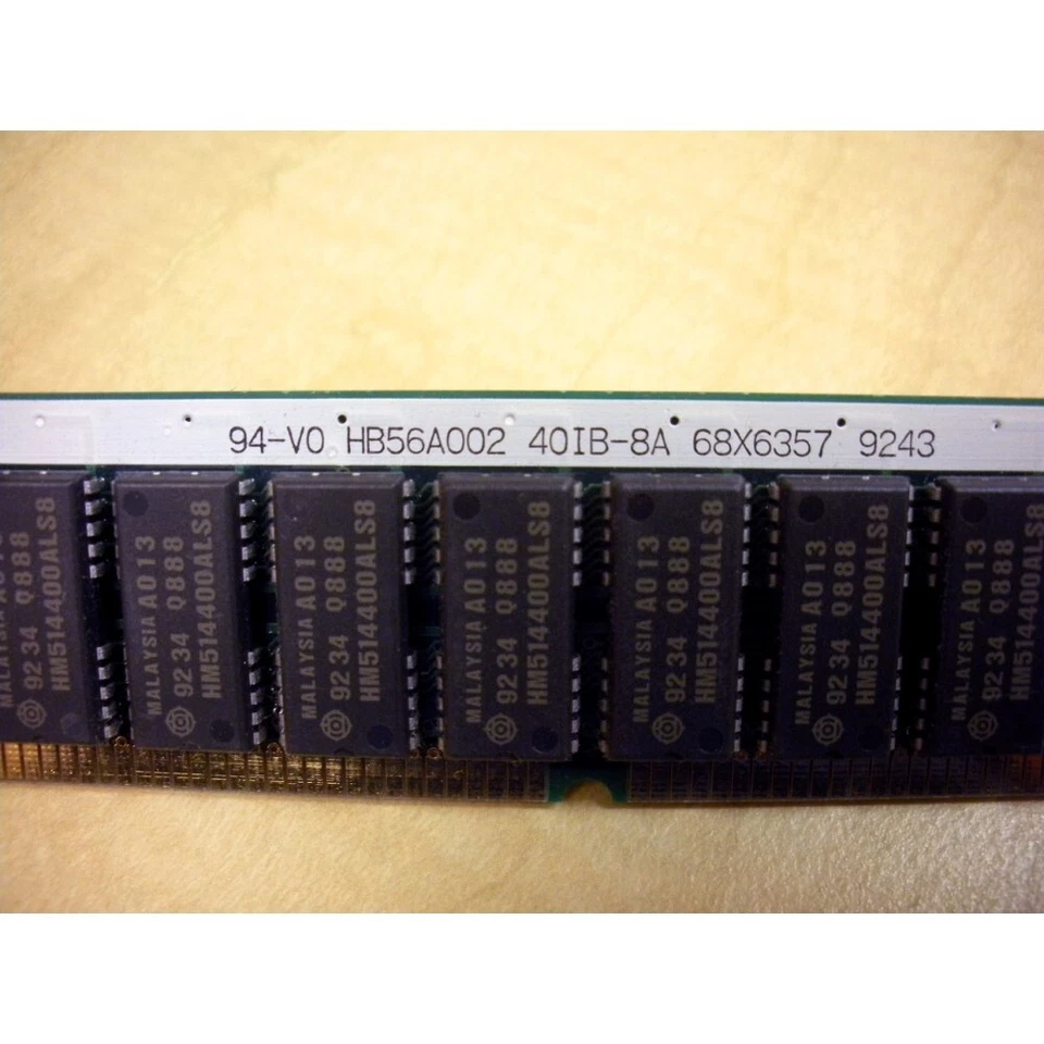 IBM 5064-701X 64MB (8x 8MB) SIMM Memory Kit 80ns 72 Pin 68X6357 70F9976 - Image 2 of 2