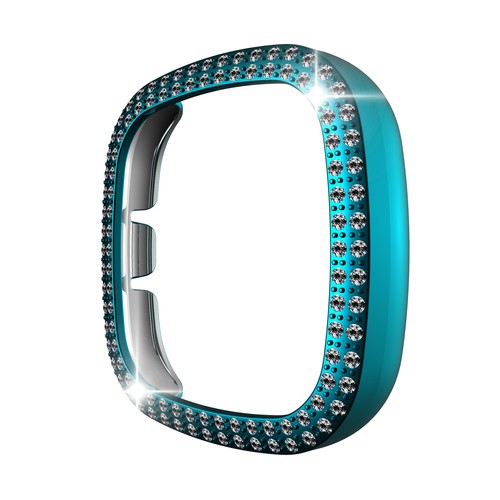 Bling Crystal Case do Fitbit Versa 3 Sense Futerał ochronny Bumper Protector - Zdjęcie 18 z 22
