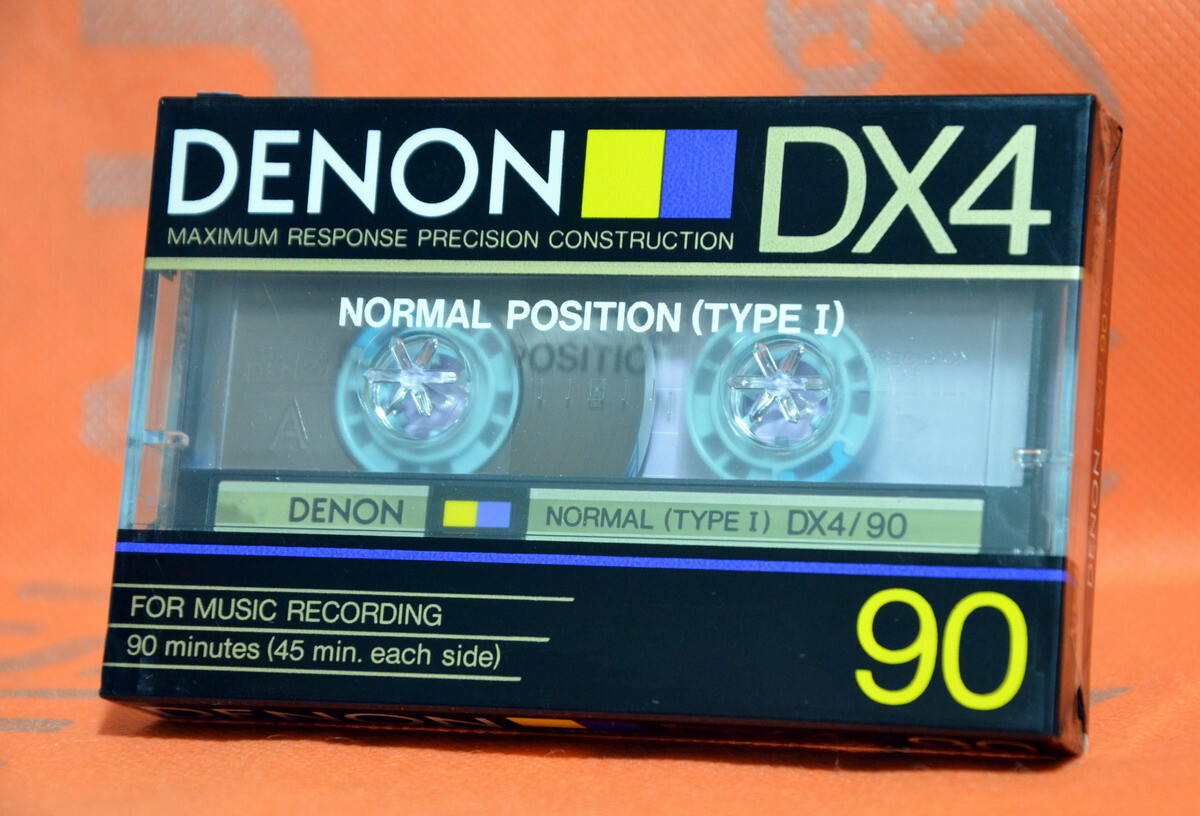 DENON DX3 カセットテープ 60分 5本セット DENON DX3⁄50 易けれ 他5