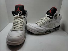 black and white jordans size 5