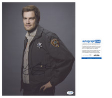 Geoff Stults Autographed Signed 11x14 Photo ACOA Happy Town Geoff Stults Autographed Signed 11x14 Photo ACOA Happy Town