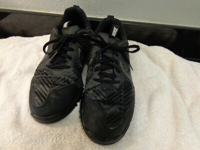 Nike Golf Shoes Men's 849957-001 Explorer Black Lace-up Size