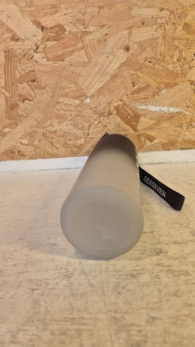 1L Water Bottle with Straw,Plastic Drinks Bottle with Time Markings black-white - Picture 2 of 9