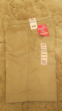 Dickies Girl's School Bermuda Shorts Stretch Uniform KR714KH 11 Khaki 34" x 13"