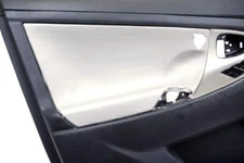 Fits 07-11 Toyota Camry Faux Leather Door Panel Insert Cards Gray