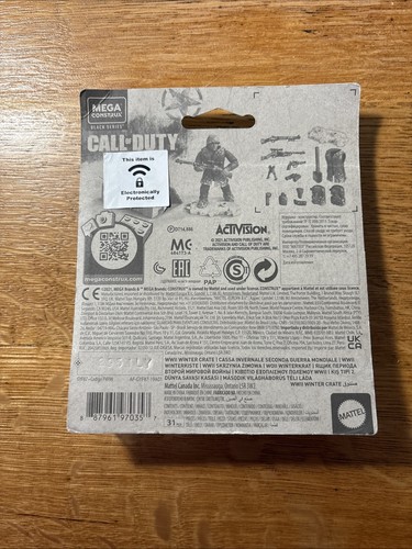 Mega Construx Black Series - WWII Winter Crate - 31 Pieces in Kosovo at