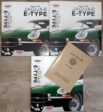 DEAGOSTINI Build Your Own JAGUAR E-TYPE - Magazine Binder Folders x 2 New