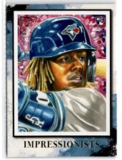 2019 TOPPS GALLERY IMPRESSIONISTS VLADIMIR GUERRERO JR. RC TORONTO BLUE JAYS