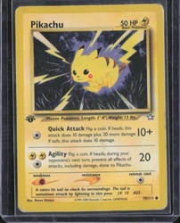 Pikachu 70/111 Neo Genesis 1st Edition Common
