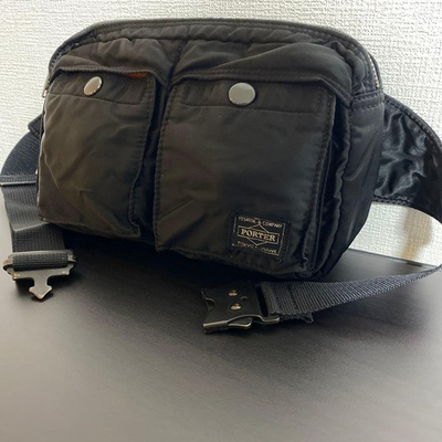 #ad #ad Yoshida Porter Tanker Waist Bag Shoulder bag black $110.00