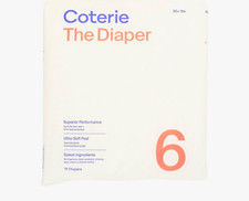 Coterie The Diaper Size 6 35 lbs Baby Weight Pack of 18 Diapers