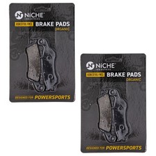 NICHE Brake Pad Set for Yamaha YZ125 YZ250F YZ250X YZ450F Front Organic 2 Pack