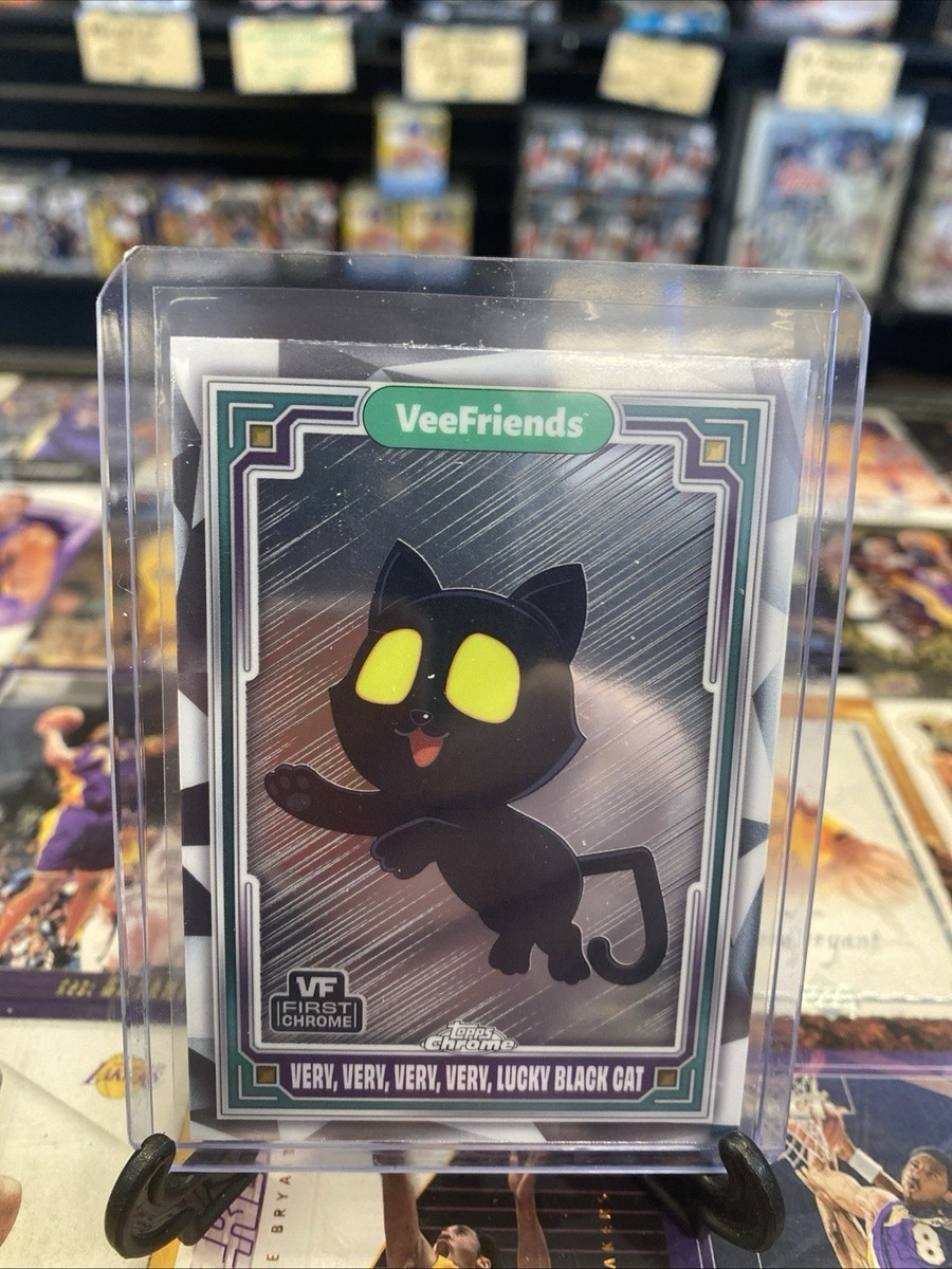 2025 Topps Chrome Vee Friends Very Very Lucky Black Cat