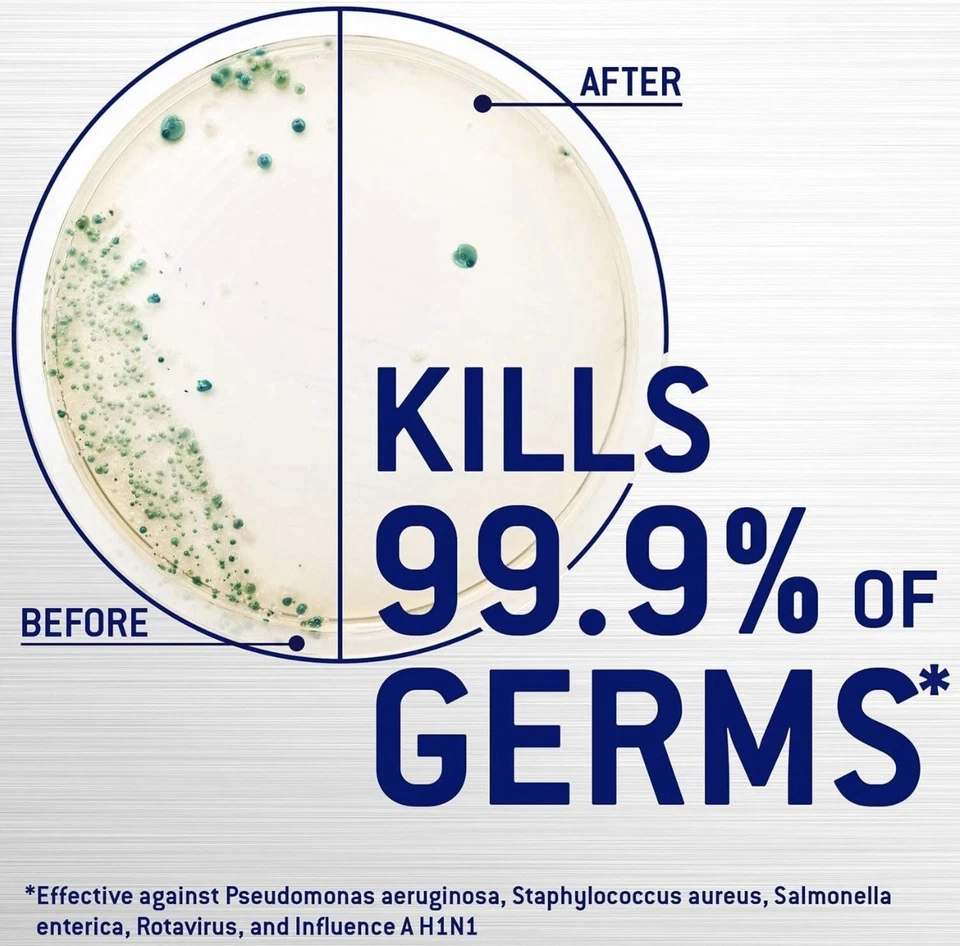 6-32 унц. MICROBAN 24 часа ванной очиститель дезинфицирующий спрей свежий аромат новый - Изображение 3 из 4