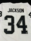 Bo Jackson Las Vegas Raiders Signed Football Jersey COA