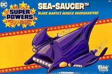 McFarlane DC Super Powers Black Manta SEA-SAUCER Mobile HQ. NEW & Sealed Box