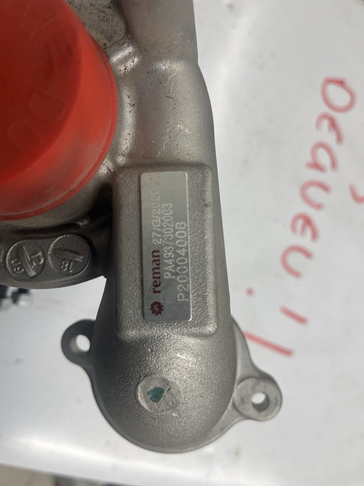 Turbo Peugeot Citroen Ford 49373-02003 pour moteur 1.6 HDi TDCi