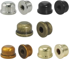 10 Pcs Lamp Finial 5 Colors Lamp Toppers Screw on Solid Finials for Light Harp L