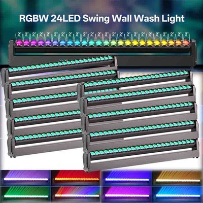 480W LED RGBW 24 Eyes Beam Moving Head Stage Bar Light For DJ Disco Wedding