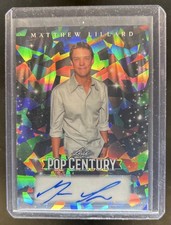 2026 Leaf Metal Pop Century Matthew Lillard Auto Crystal Silver #/25