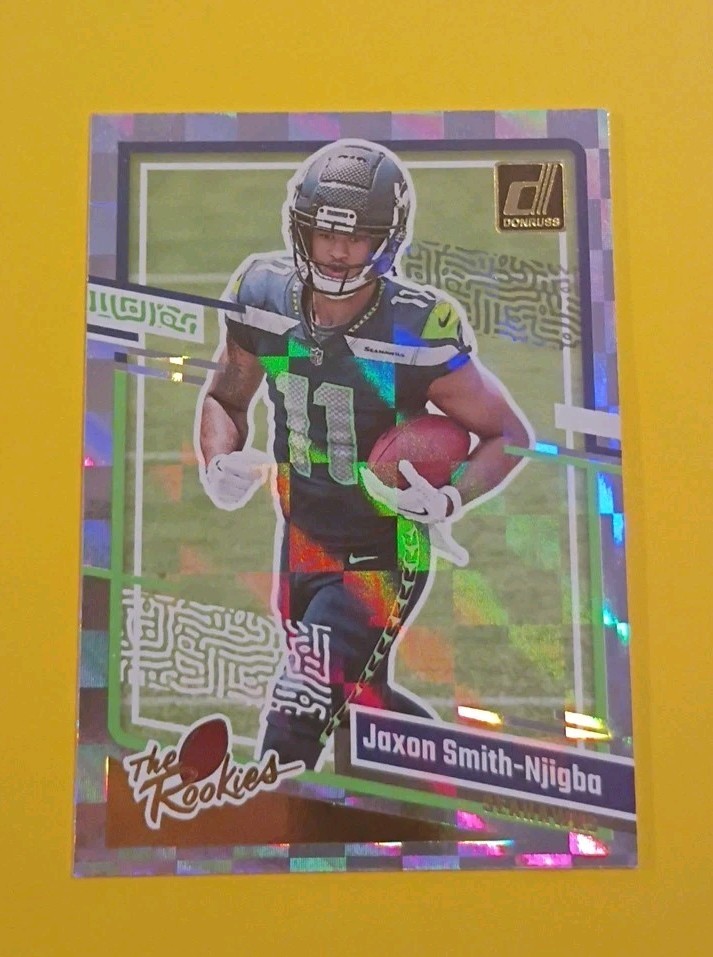 2023 Panini Donruss - The Rookies Jaxon Smith-Njigba #7 (RC) Sharp Card