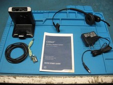 Plantronics CS540 C054 Wireless Headset, Base, Phone/Power Cord, xtra battery