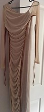 Ladies Nude Occasion Dress Body-con Full length TikTok Shop UK Small