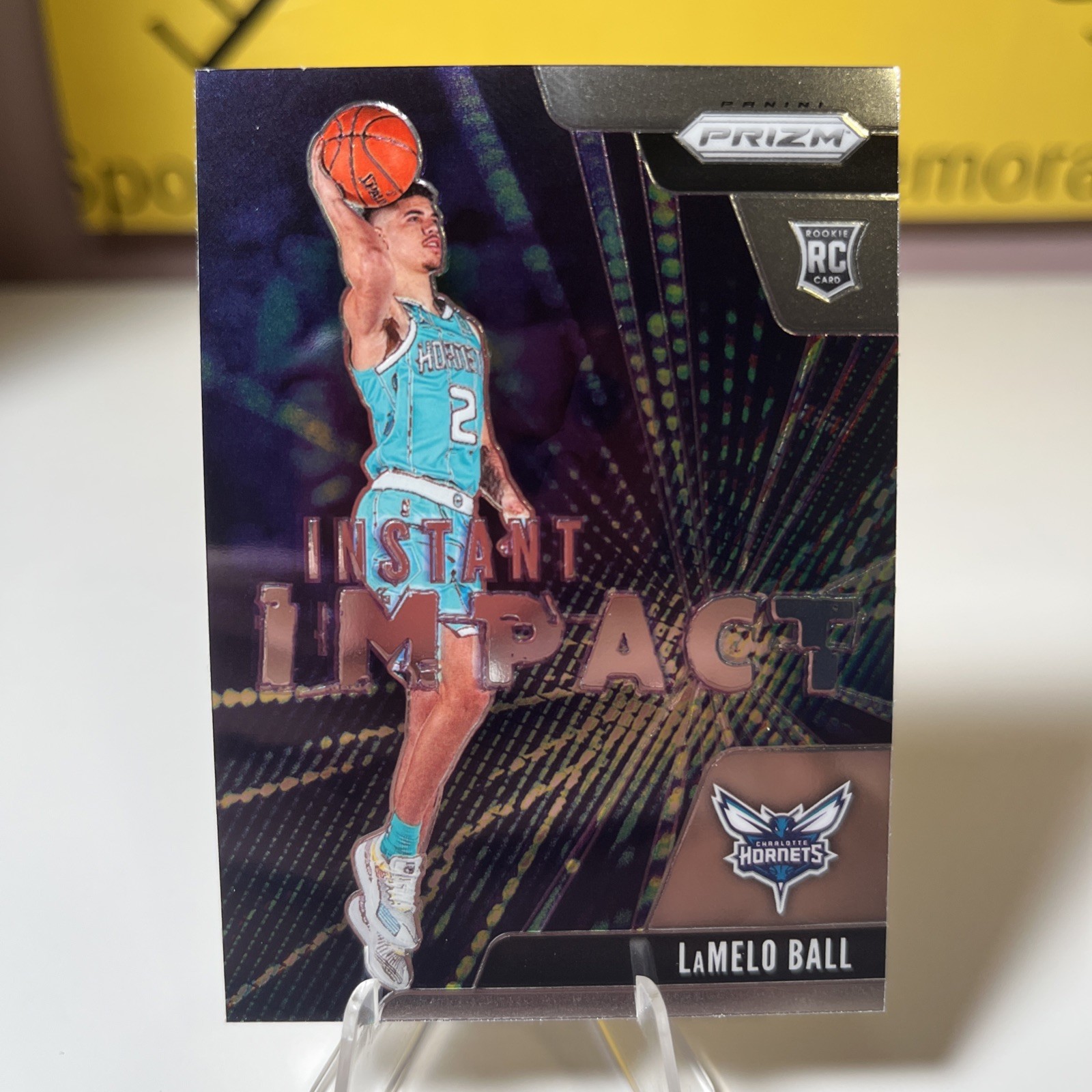 2020-21 Panini Prizm - Instant Impact LaMelo Ball #21 (RC)