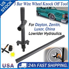 For Lowrider Luxor Zenith Wire Rims 3 Bar Lowrider Wire Knock-off Wrench Tool
