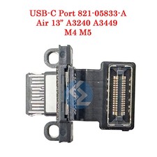 NEW Black DC Jack Type-C Charging Port 821-05833-A Macbook Air 13" A3240 2025 M4