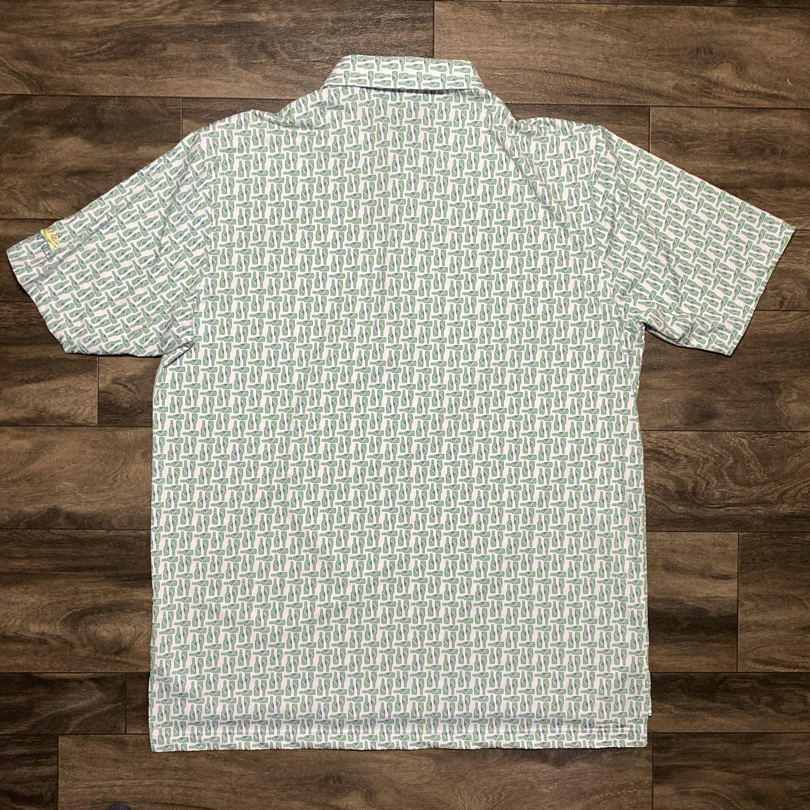 Turtleson Turtle Bottles Performance Golf Polo Sh… - image 2