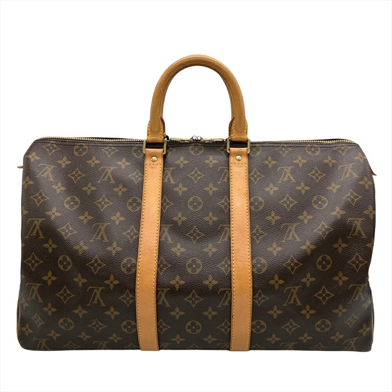 Louis Vuitton Keepall 45 Boston Bag, Monogram Canvas, M41428, Brow... GZl1dlbq