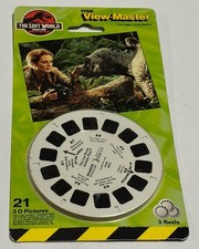 1997 Lost World Jurassic Park VIEWMASTER View Master 3 Reels 4042