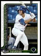 2025 Topps Pro Debut #PD-72 Spencer Nivens Quad Cities River Bandits NM+