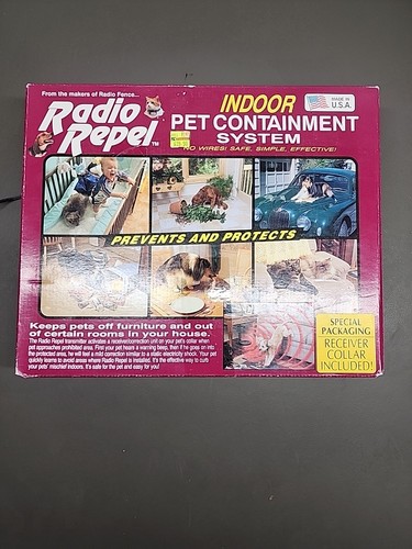 Radio Repel Indoor Pet Containment System Vintage K-Mart