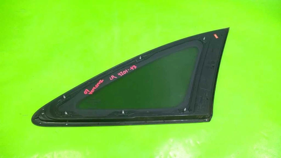 07-12 VERACRUZ DRIVER LEFT REAR QUARTER GLASS OEM 4201-43 - Изображение 2 из 4