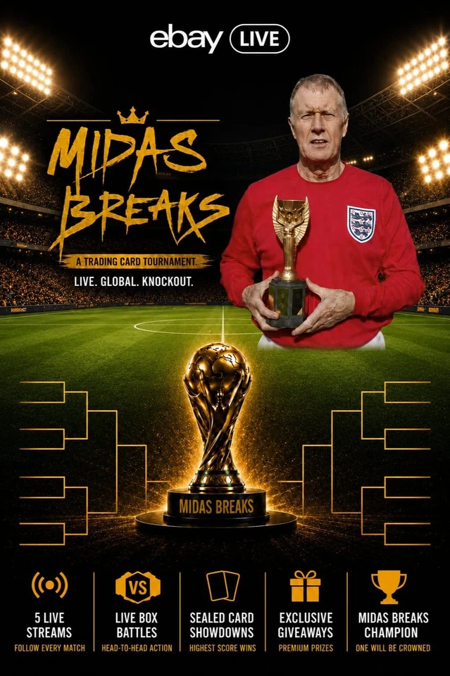 The Midas World Cup Quarter Finals + £1 starts & Memorabilia Giveaways!