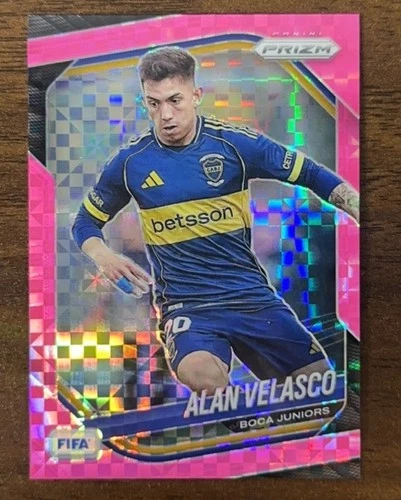 Alan Velasco 2025-26 Panini Prizm FIFA Pink Power Base /75 #178
