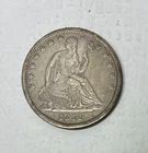 1844-O Seated Liberty Half Dollar, XF+ Details, Cleaned, Very Sharp Coin!