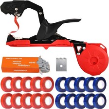 Plant Tying Machine Plant Tapener Tape Gun With 20 Rolls Of Tapes Gardeners Plant Tying Machine Plant Tapener Tape Gun With 20 Rolls Of Tapes Gardeners