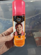 TT-Hyde and EEK Boutique Halloween Spray on Temporary Hair Color Neon Pink 3 oz