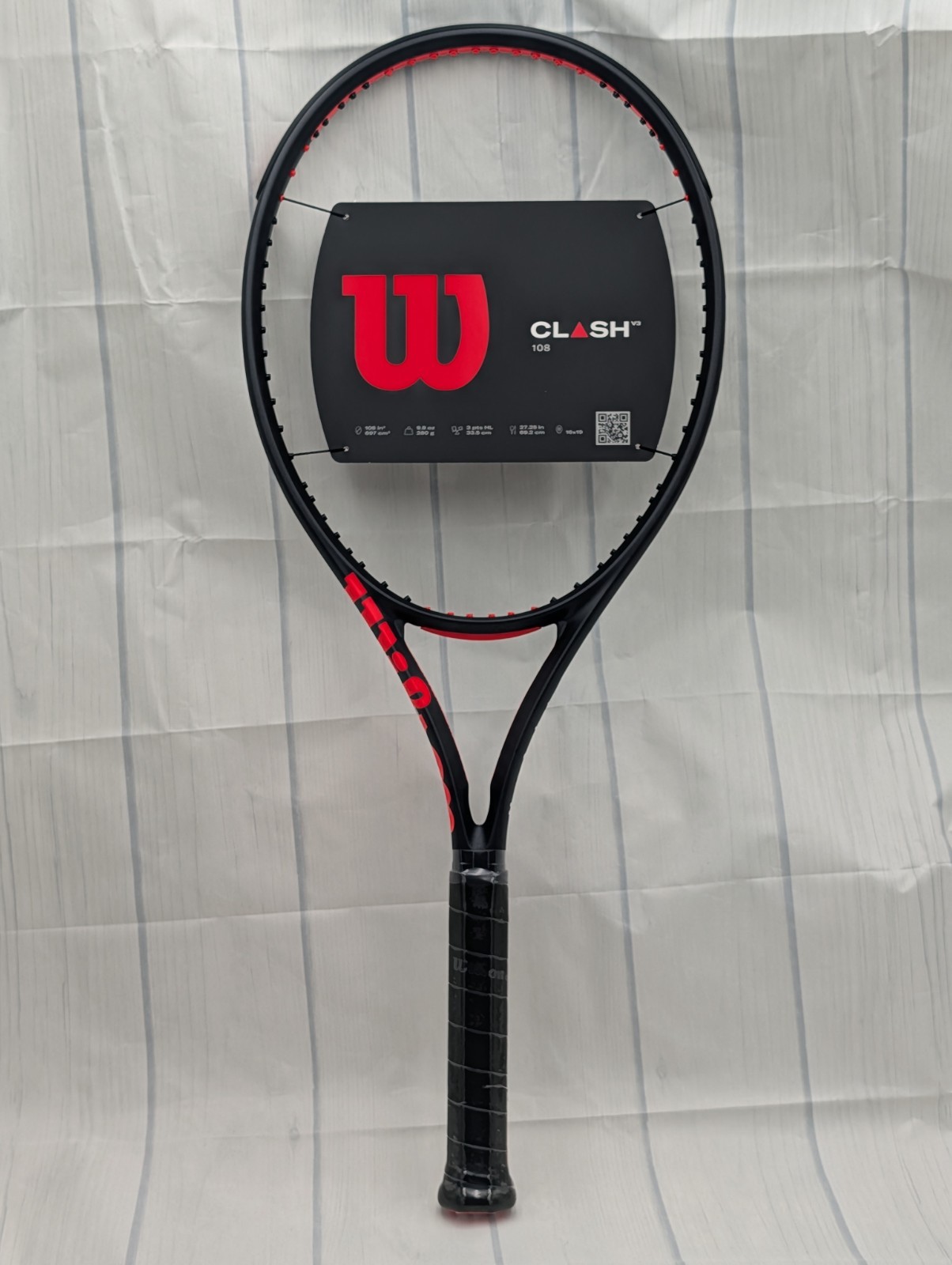New Wilson Clash 108 v3 size 4 3/8'' Tennis Racquet unstrung