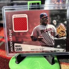 2019 Topps - Major League Material Relics Series 2 Miguel Sanó #MLM-MS (MEM)