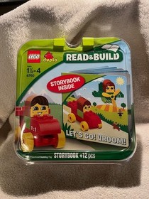 Lego Duplo Toddler Building Set #6760 Read & Build Lets Go Vroom