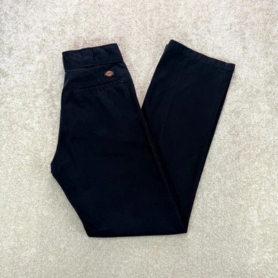 Dickies 874 Arbeitshose Herren Größe 30x34 Schwarz Original Fit Gerades Bein Skater