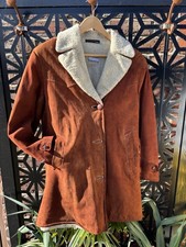 Men’s Vintage Suede Sheepskin Coat