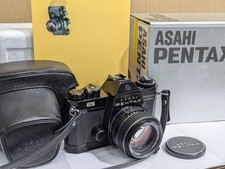 Old Vintage PENTAX ES SLR 35mm Film Camera SMC Takumar 1.4/50 Lens Please Rea